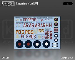 Kitsworld 1/72 Scale - Avro Lancasters - RAAF Pt. 1 